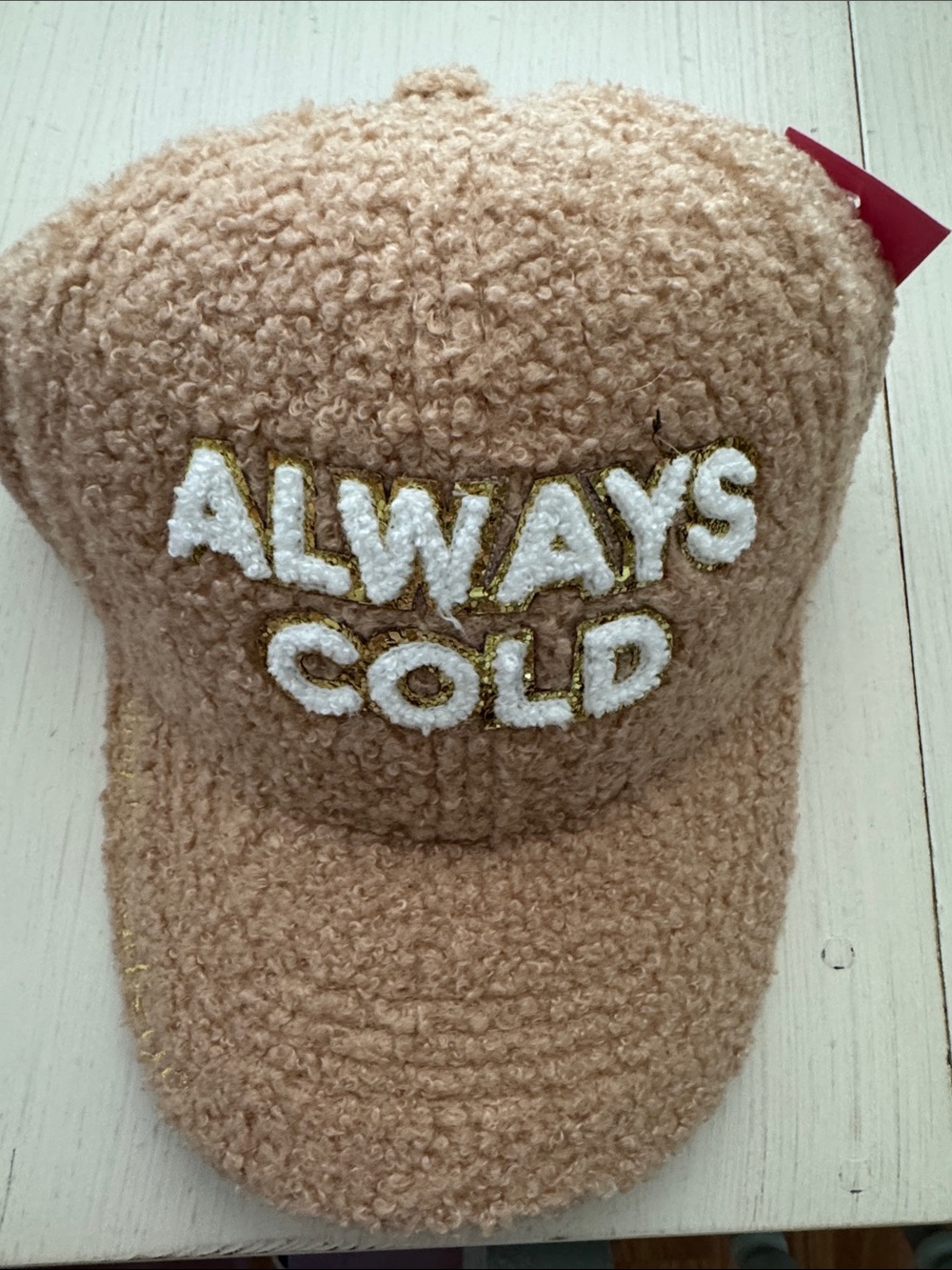 NWT Simply Southern Always Cold Fuzzy Hat-one Size and Adjustable